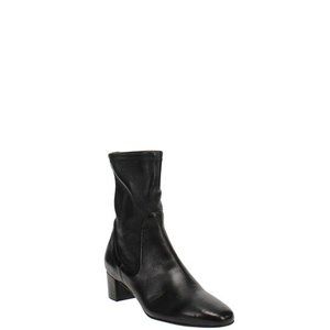 NEW STUART WEITZMAN ERNESTINE LEATHER BOOTIE